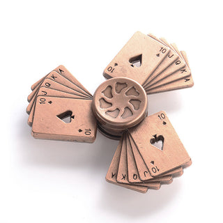 Poker Triangle Hand Spinner